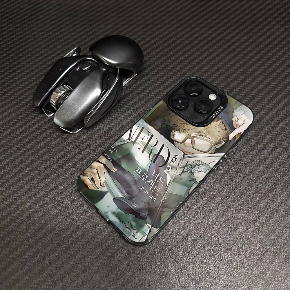 Nerd Project Bl Anime Phone Case For IPhone17 16 15 14 13 12 11 Pro Max Plus Color Matte Fundas