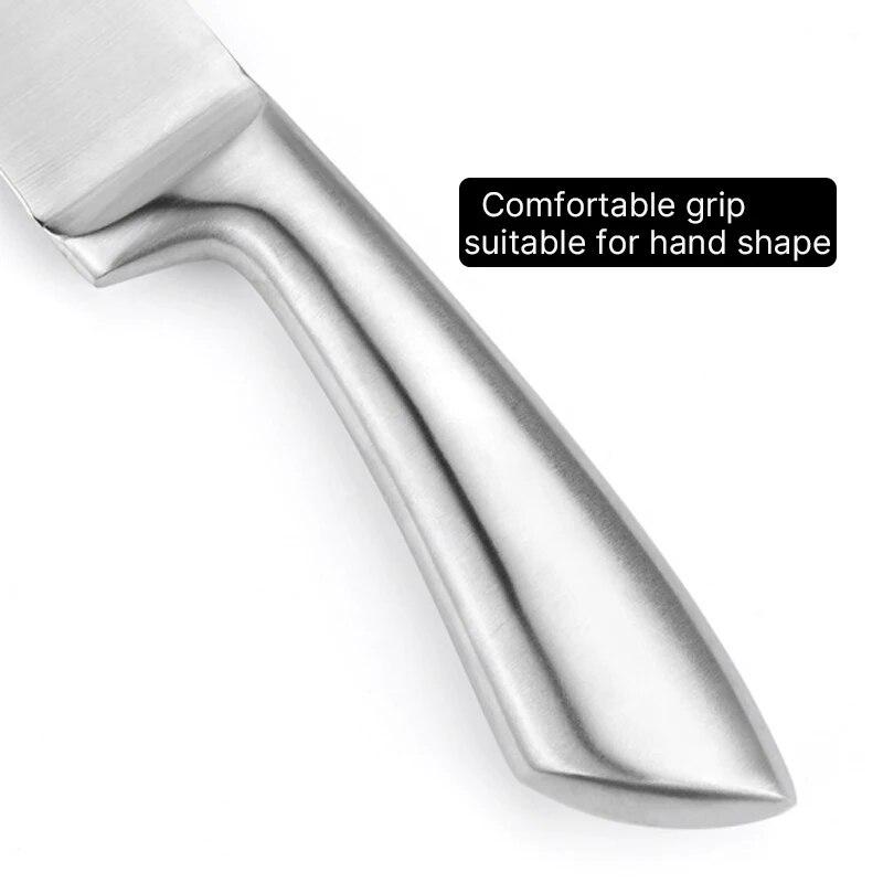 Fruktkniv Rustfritt stål Kjøkkenkniv Skærekniv Skarp kniv for skjæring Peeling Cooking Chef Kniv Kithcen tilbehør