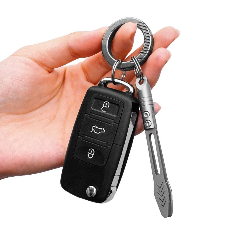 Alloys Precisions Tweezers Keychains Multiple Use Tool for Crafts Electronics and Cosmetic Applications