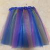 Mädchen Cheerleading Regenbogen Tutu Rock Kind Tanzparty Ballett Tüll Tutu Rock 3 Lagen Prinzessin Geburtstagsparty Geschenk 2-8 Jahre