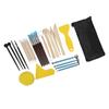 27 Pcs Clay Tools Multipurpose DIY Pottery Clay Crafts Polishing Engraving Tool Set for Modeling