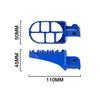 CNC Aluminum Alloy Foot Pegs for Tuttio Soleil 01 Motorcycle Modification.