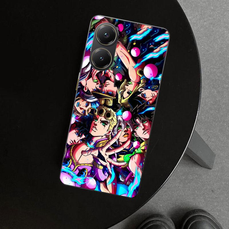 JoJo's Bizarre Adventure Hot Anime Phone Case Cover for Xiaomi Poco X6 X5 X7 Pro F7 Ultra Redmi 15C 15 13C 13 12C 12 10C 10 10A