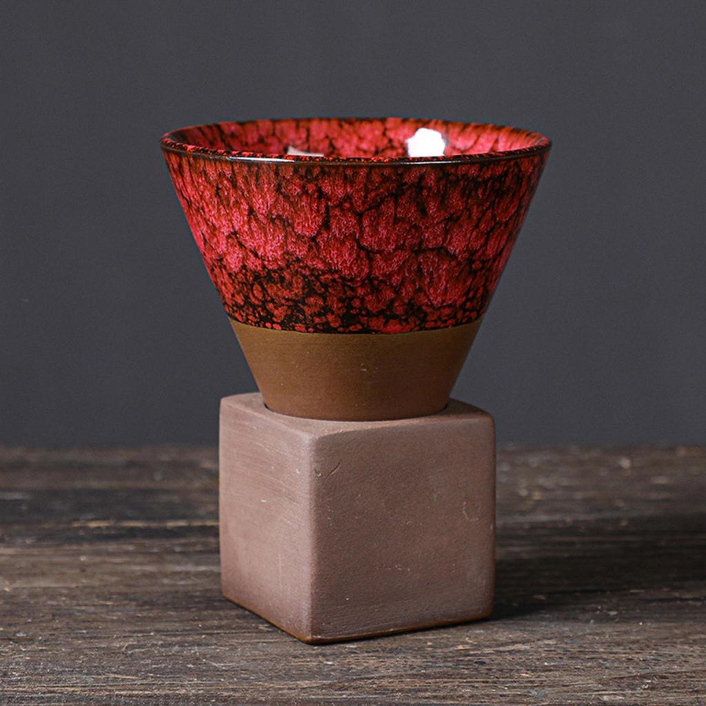 Pull Flower Porcelain Cup Coffee Drinkware Japanese Tea Cups Adult Men Women Ceremony Party