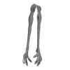 Claw Style Ice Tong Stainless Steel Hand Polished Eagle Claw Shape Ice Tongs for Bar Home Use Black