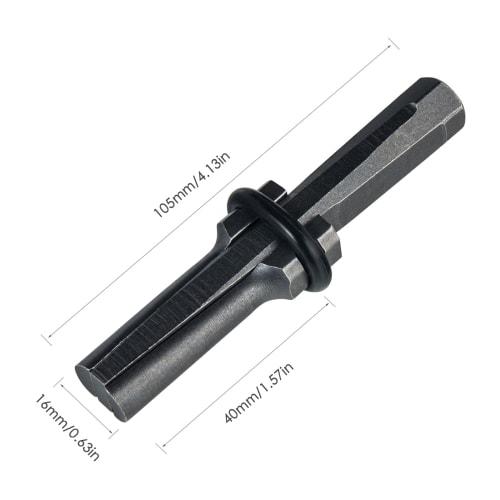 KOSIEJINN Stone Splitter, Wedge, Stone Opener, Stone Splitting Tool, 5-Piece Set, Mason's Chisel, Concrete Rock Splitter, Hand Tool, 14mm