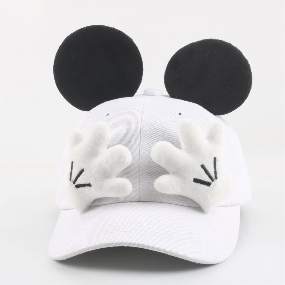 Cute Palm-ear Baseball Cap Unisex Trendy Cartoon-shaped Peaked Caps Sun Protection and Sunshade Baseball Cap for Outdoor Travel