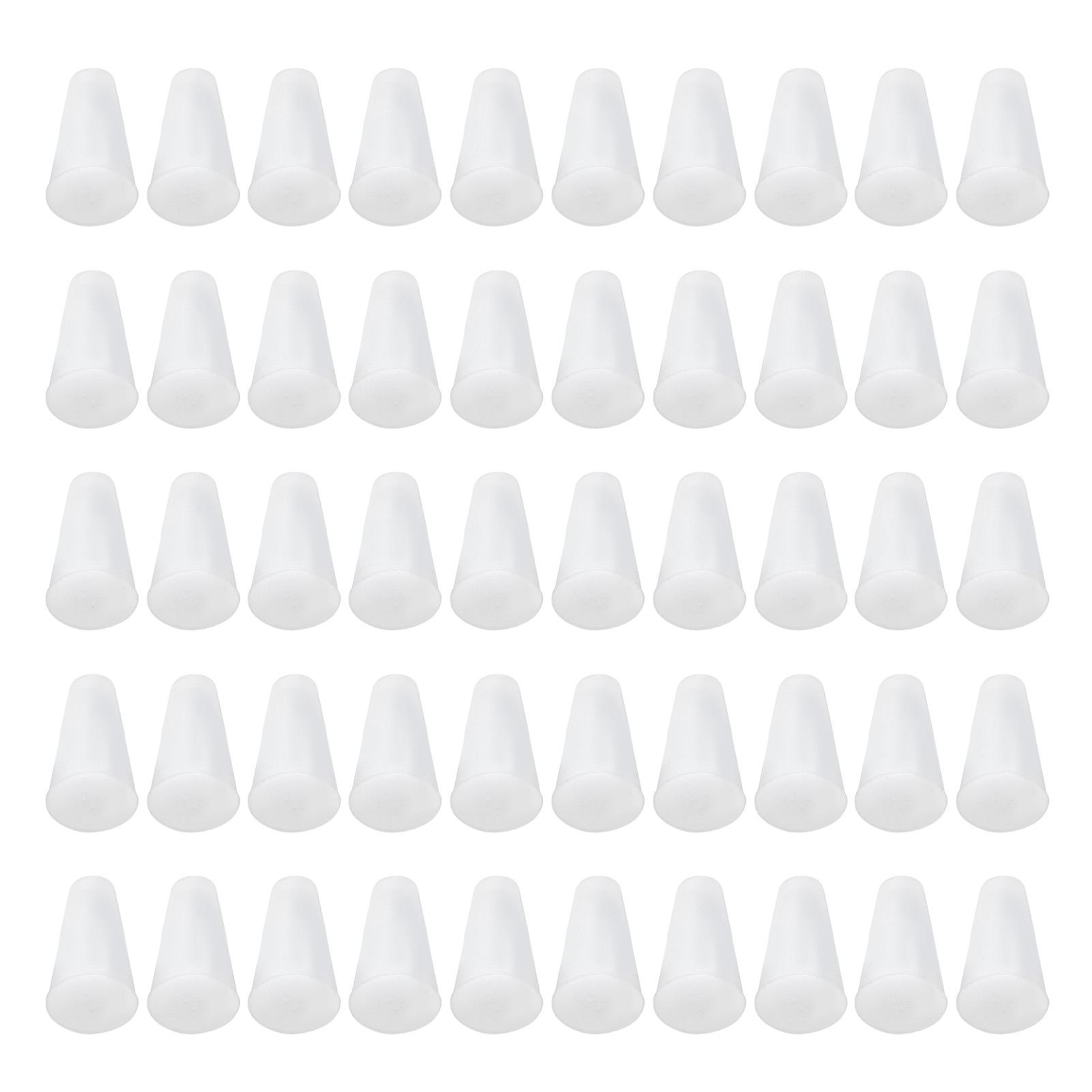 

50 шт. силиконовых конических заглушек, термостойкие конические пробки для защиты от герметизации