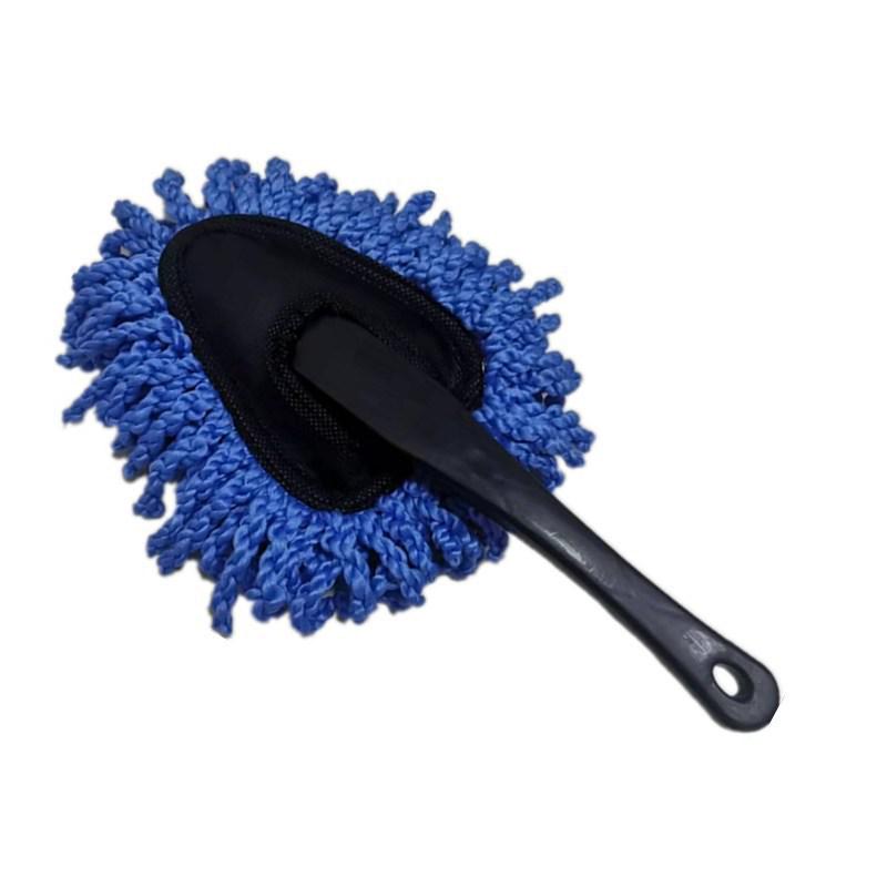 Soft Bristle Car Wash Mop - Gentle Dusting & Cleaning Brush