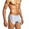 Boxer Jockmail Silk Smooth Round Edge Home Trunks Pants Short Sleeping Pants Sexy Arro Pants Men's Three Piece Pants