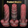 Flexibler Flüssigsilikon Alien Dildo Unisex Erwachsenenspielzeug für Solo- & Paardplay