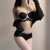 Reggiseni per Ragazze Reggiseni Push Up Reggiseni con Imbottitura Schiena Scoperta Intimo alla Moda Canotte