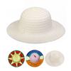 Malhut Strohhüte DIY Kappe Strand Sonnenhut Kunst Kindergarten Kinder