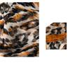 [100% Mulberry Silk] Leopard Pattern Silk Scarf for Women