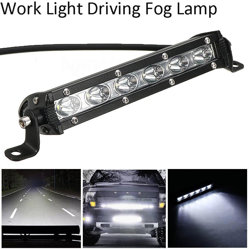 

18W светодиодные рабочие фары дальнего света для внедорожников/мотоциклов чёрный