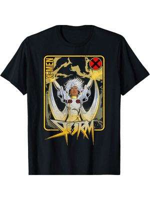 Koszulka z kartą do gry Marvels X-Mens Storm