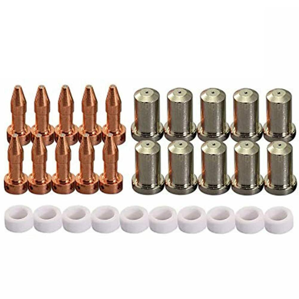 Plasma Electrode No 33366XL PT-23/27 Plasma Cutter Consumables Electrode Tip Nozzles 33366XL 33367 33418