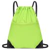 Kordelzug Rucksack Bündel Tasche Einfacher Rucksack Druck Herren- und Damen-Freizeit Sport Werbung Einfarbige Schultasche