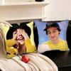 Finns-N Young Actor W-Wolfhard Pillowcase For Sofa Room Office Decor Printing Protector Cushion Cover Valentine Gift Custom