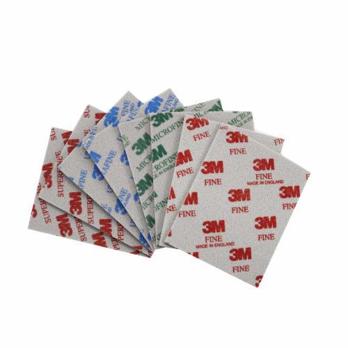 Sponge Abrasive Sandpaper 02600 02601 02602 02604 Set of 8, 114mm x 139mm (8 pcs (MIX))