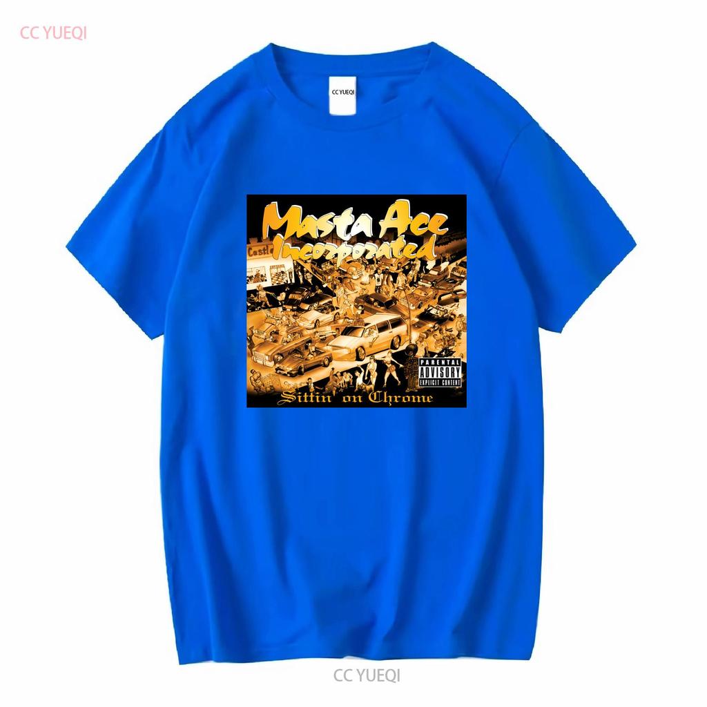 New Masta Ace Sittin On Chrome Classic Premium MAN WOMAN T Shirt SIze S 5XL long or short sleeves vintage Washed