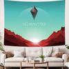 Mode Erkundung Rollenspiele Cool Heiß No Mans Sky Wandteppich Dekoration Schlafzimmer Wohnheim Hintergrundtuch Wandteppich