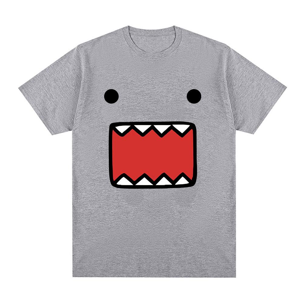 

2026Domo Kun Doll Face Graphic T Shirts Unisexs Womens Casual TShirts ONeck Short Sleeve Tshirt Harajuku Streetwear Tops Tees 4XL