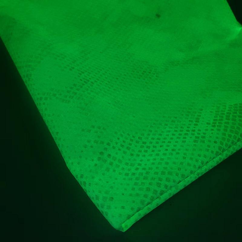 50cm/100cm*145cm Colore Bianco Tessuto Luminescente al Buio Tessuti Satinati Luminosi Tessuto Illuminante per Cucito Fai-da-te Abbigliamento