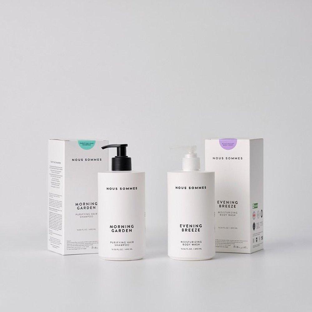 Nusom Shampoo & Body Wash Set (Shampoo + Body Wash)
