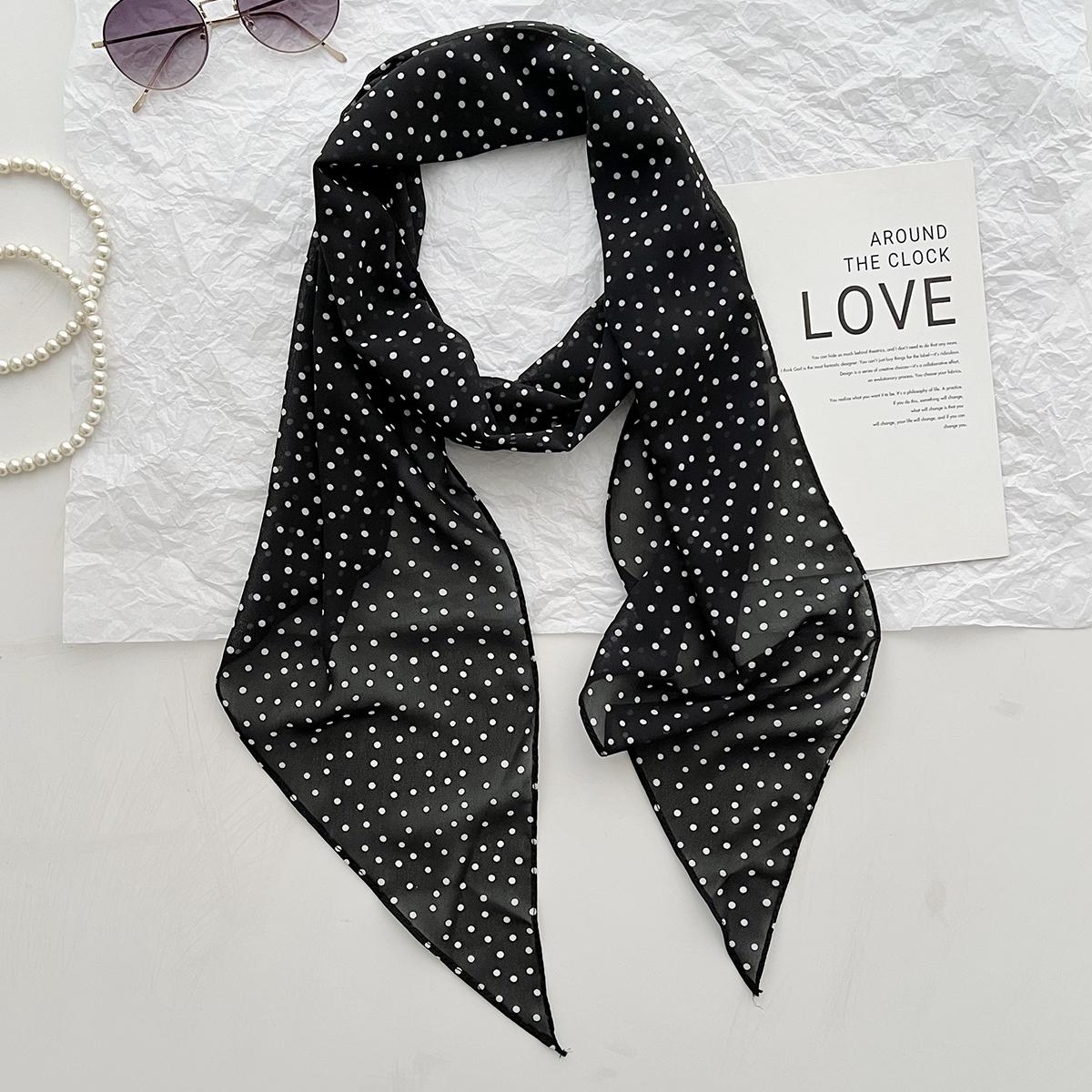 

Весенне-летний длинный шелковый шарф женский универсальный платок шарф тонкий многофункциональный декоративный шелковый шарф 190cm