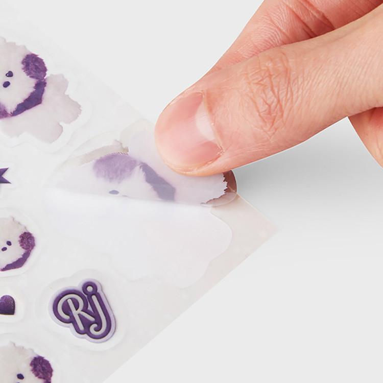 Line Friends BT21 RJ Purple of Wish Edition Minini Sticker