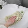 Asciugamano per le Mani ad Asciugatura Rapida Traspirante Chenille Morbido al Tatto Ricamo Appeso Panno per le Mani Accessori da Cucina