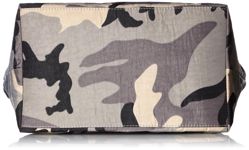 Tape Handle Camouflage Pattern Plain Tote Bag A4 Size for Commuting to Work or School Web Exclusive 1613111084 [Cuko]
