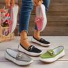 Fashion Woman Flats Shoes 2025 New Casual Loafers Round Toe Flats Sneakers Women Ballerina Elegant Soft Sole Comfortable Shoes for Women