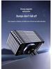 Magnetic Wireless Charger Car Holder with Lights - 15W Fast Charge Air Vent Mount for Phones