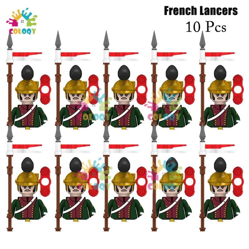 New Kids Toys Napoleonic Wars General Soldier Building Blocks Imperial Navy Mini Action Figures Toys For Kids Birthday Gifts