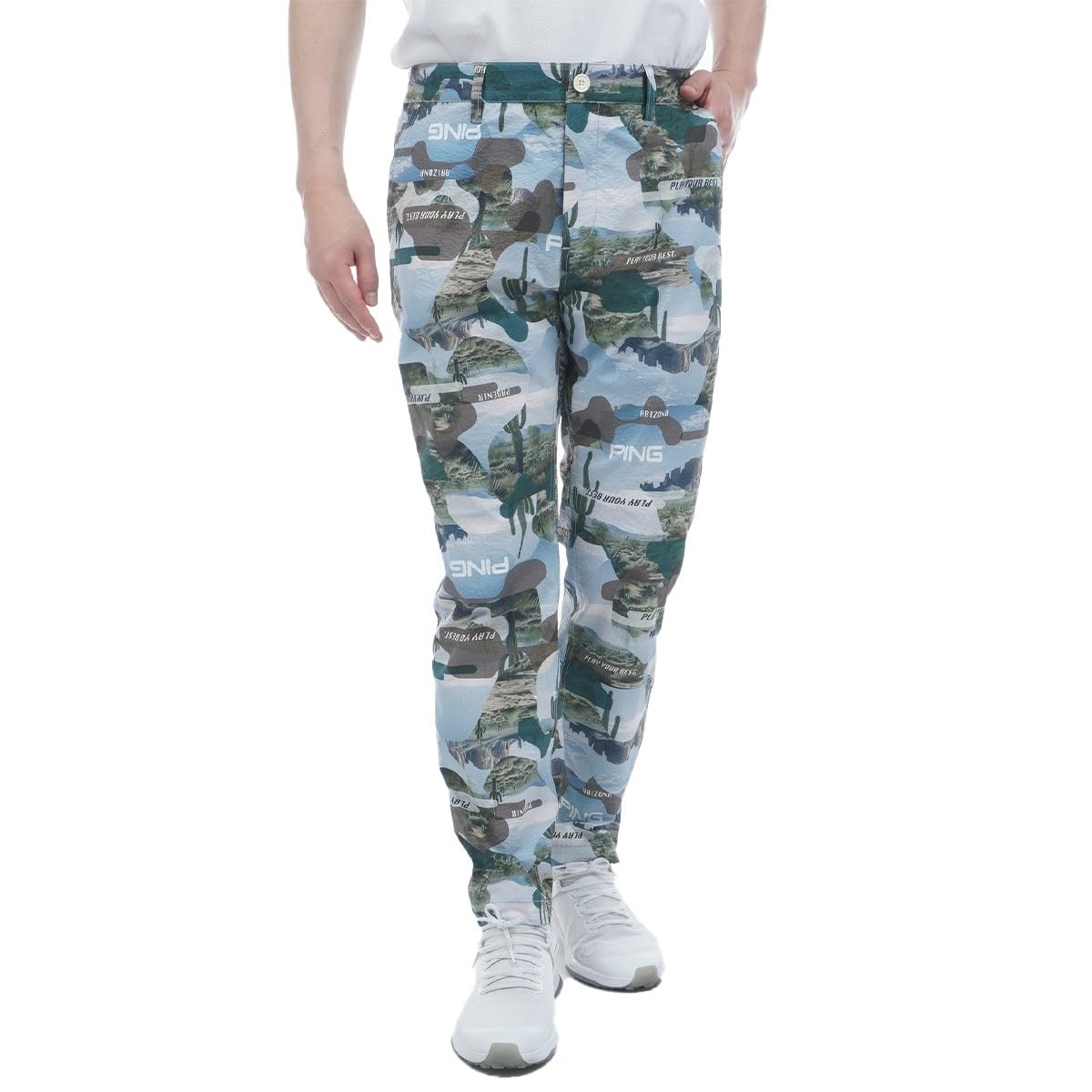

Ping Apparel Men s Tapered Pants (All-Way Stretch, Moisture-Wicking, Quick-Drying) / Golf / 621-5131301 180_Khaki L
