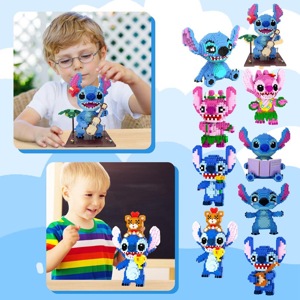 Series Plastic Building Ornament Toys Holiday Gifts