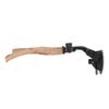 Bird Branch Perch Stand Training Interactive Prevent Slip Wooden Parrot Perch with Suction Cups for