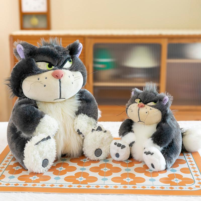 Non-Toxic 30Cm Creative Cartoon Lucifer Funny Cat Plush Toy Doll Lucifer Doll Ornaments Children'S Comfort Pillow Holiday Gift