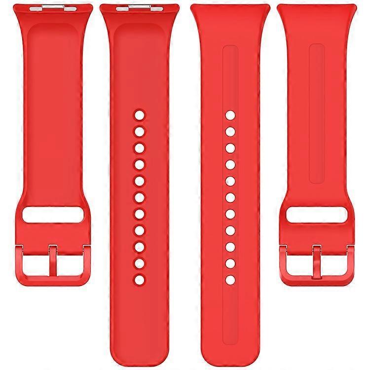Silicone Strap Compatible For Xiaomi Redmi Watch 5 Adjustable Watch Band with Colored Buckle