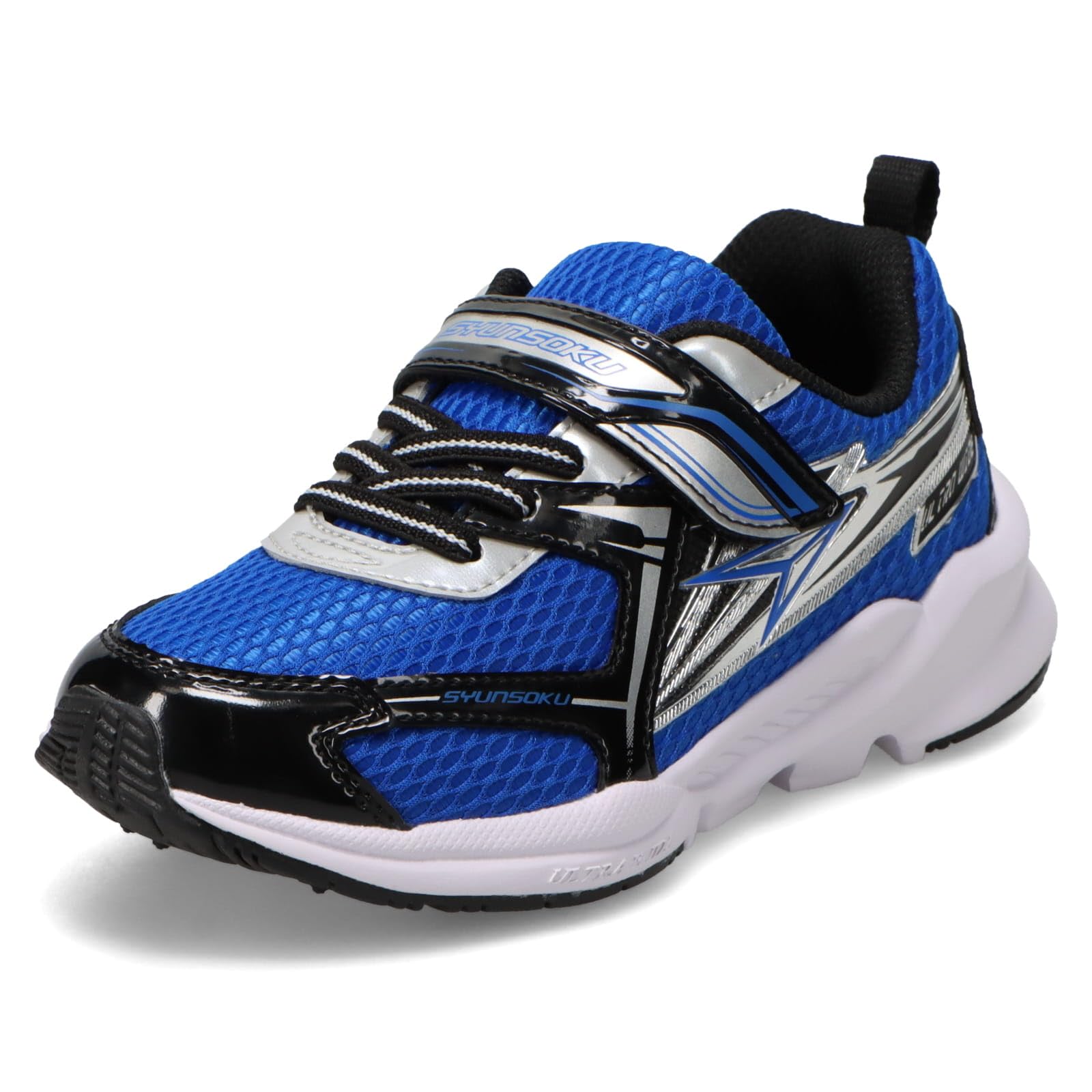 

Кроссовки Shunsoku для SJC см Дети, Мальчики, Широкие, Легкие, 16-25 см, 3E, 1550, Синий/Серебристый, 18.0