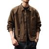Men's High-End American Retro Heavyweight Hunting Jacket – Autumn/Winter Workwear: Loose, Tough, and Handsome.