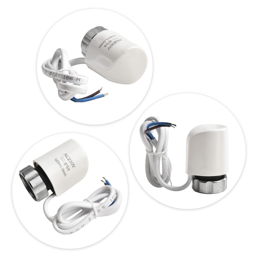 Vents HVAC Systems Parts AC230V Electric Thermal Actuator Heating Actuator Valve For Underfloor Heating Radiator Valve Systems