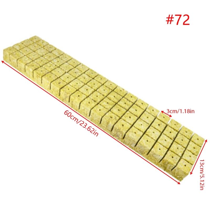 Rock Wool Cubes for Hydroponics Rock Wool Planting Cubes Plant Germination Grow Cubes Starter Hydroponic Grow