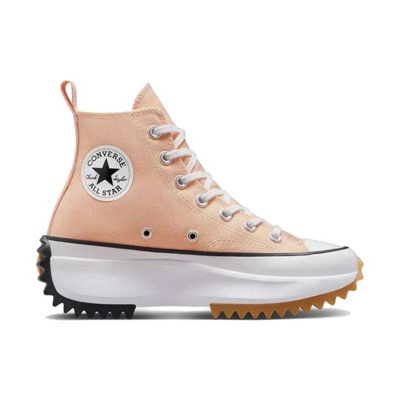 Converse Run Star Hike Comfortable Versatile High Top Lifestyle Casual Shoes Unisex Pink