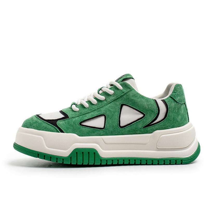 Fashion Men's Shoes 2025 New Spring Korean Version Trend Ins Breathable Casual Board Shoes Men's Sports Dad Trendy Shoes