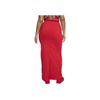Nike X Jacquemus Solid Color Sports Casual Long Skirt Women skirts University-Red FV5675-642