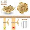 Brass Drawer Knobs Hardware Cabinet Knobs Drawer Cabinet DIY Pulls Cabinet Drawer Pull Handle Furniture Decorative Pull Knobs