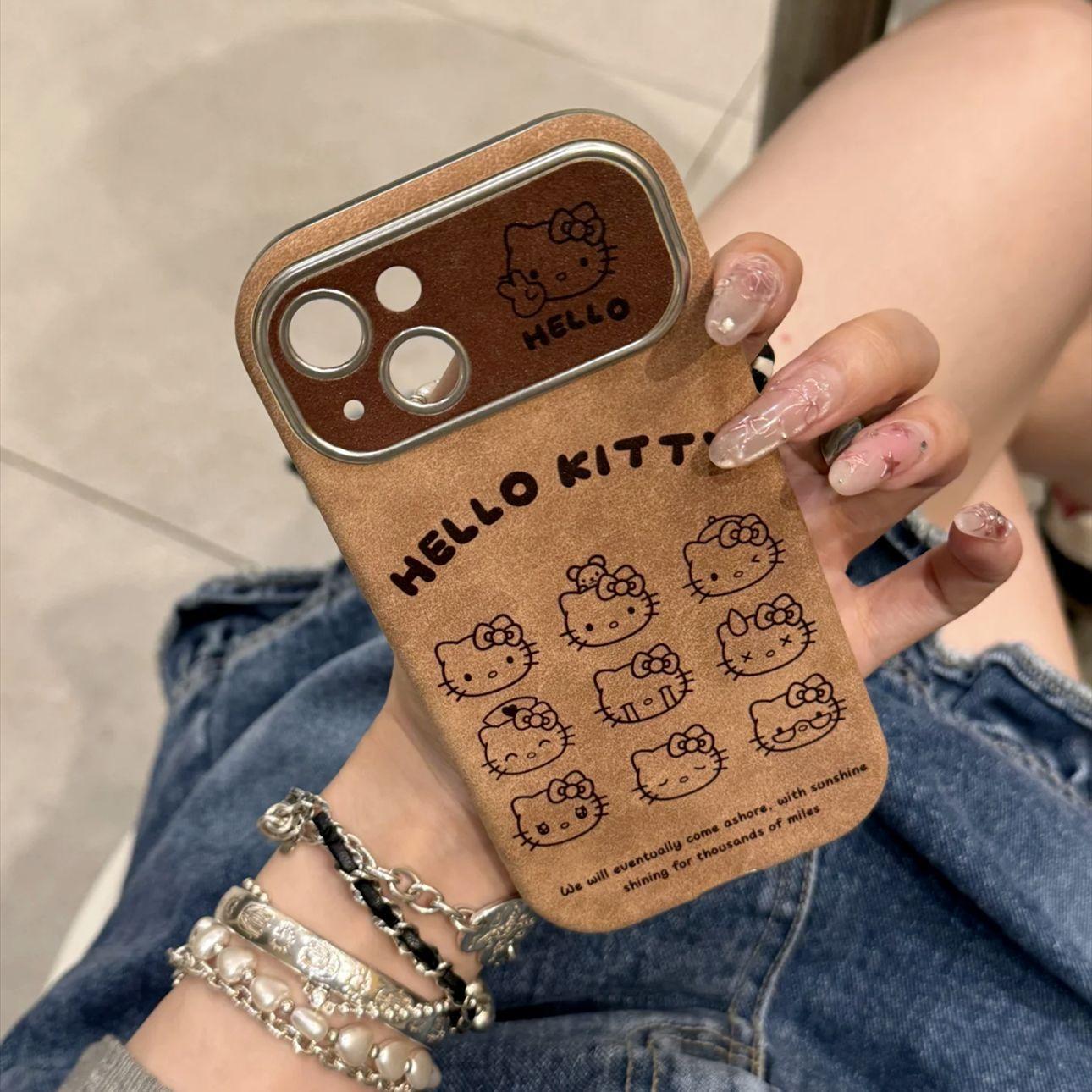 

Cute Katie Expression Collection Suitable for IPhone16 Mobile Phone Case Apple 15 Protective Case 14 13 Fur Haired Soft Shell Apple 12PROMAX